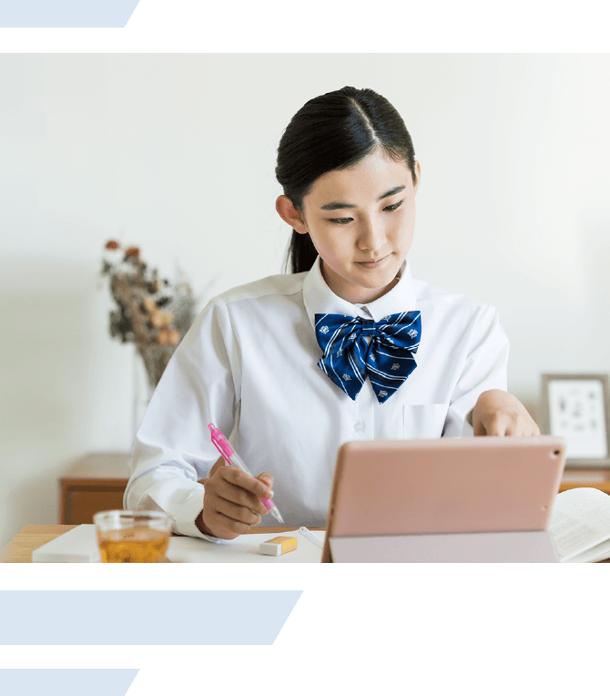 先生が一人ひとりの学習をサポート　だからやる気が続く！