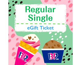 サーティワン アイスクリーム レギュラーシングルギフト券