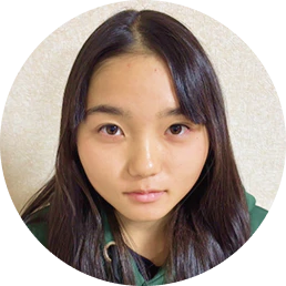中学1年 長塚さん(茨城県)