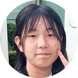 中学2年 新村さん(栃木県)