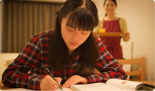 塾の行き帰りの心配や送迎の負担がありません。